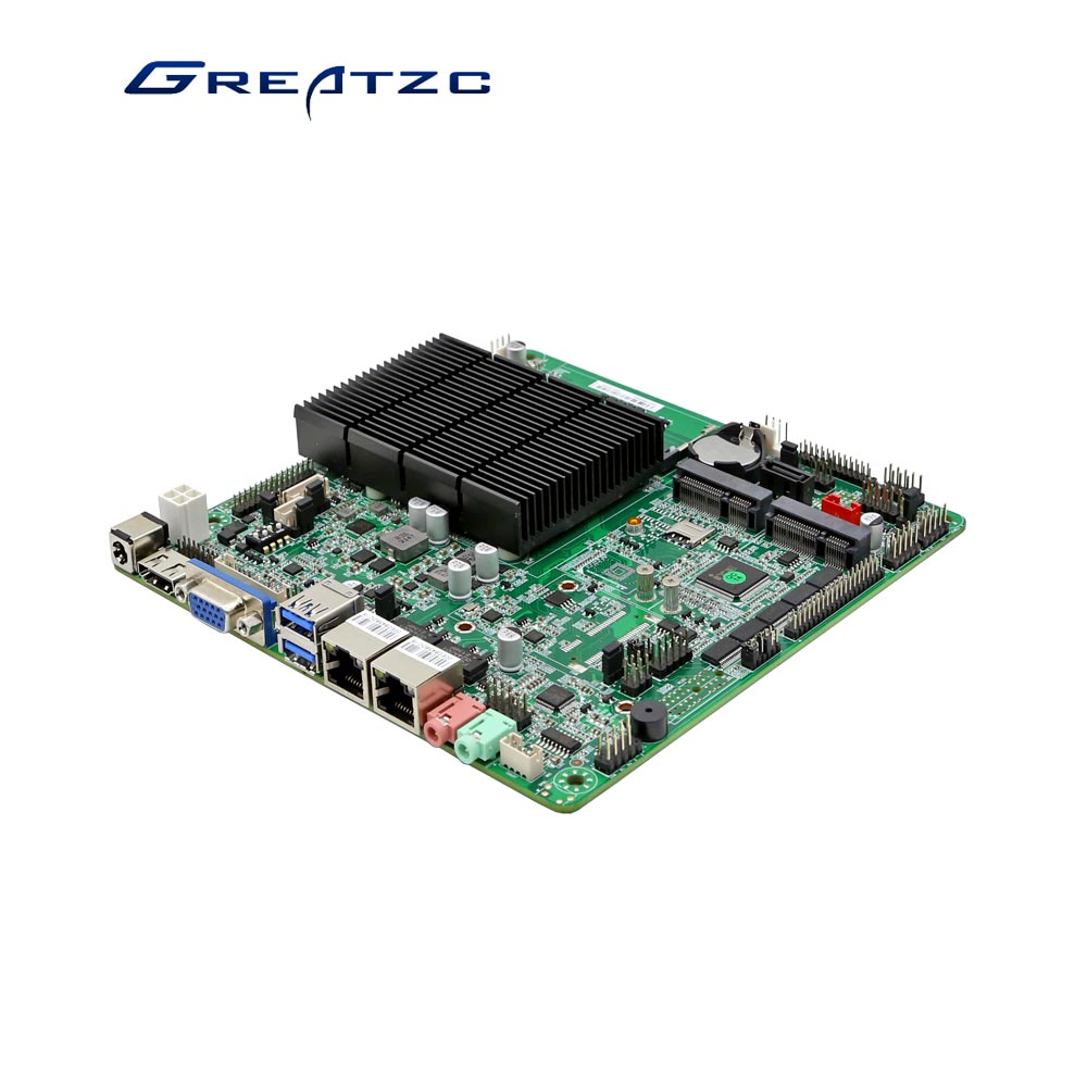 ZC-ITX40D-J4125四核無風扇miniITX工控海角APP免费下载支持雙網6串EDPLVDS